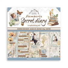 Stamperia Paper Pack 12x12" - Create Happiness Secret Diary