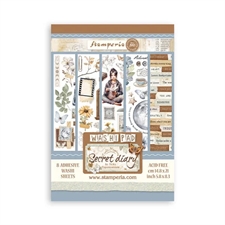 Stamperia Washi Pad A5 - Create Happiness Secret Diary