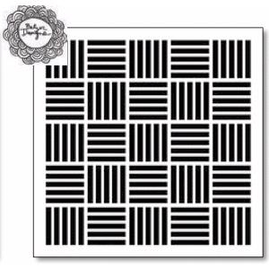 Crafter\'s Workshop Template 12x12" - Mod Checkerboard