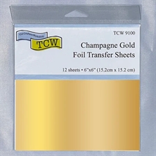 The Crafter's Workshop Foil Transfer Sheets - Champagne Gold