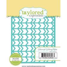 Taylored Expressions Dies - Chevron Cutting Plate