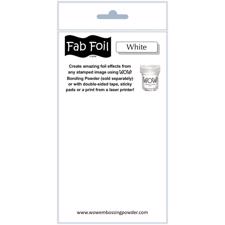 Wow Fab Foil - Snowy White