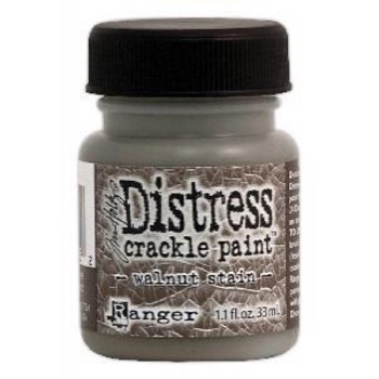 Crackle Paint - Walnut Stain