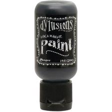 Dylusion Paints Flip-Top Bottle - Black Marble