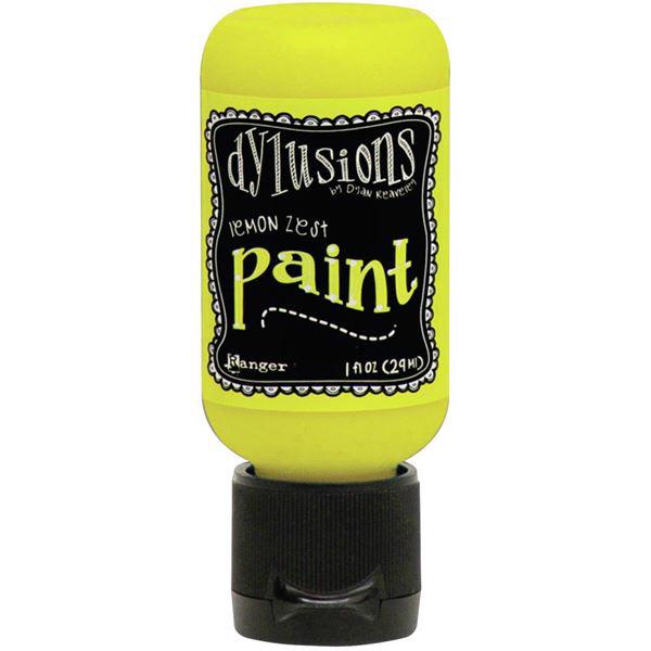 Dylusion Paints Flip-Top Bottle - Lemon Zest 