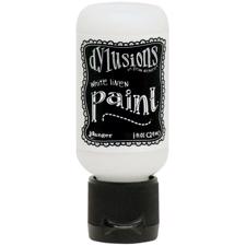 Dylusion Paints Flip-Top Bottle - White Linen 