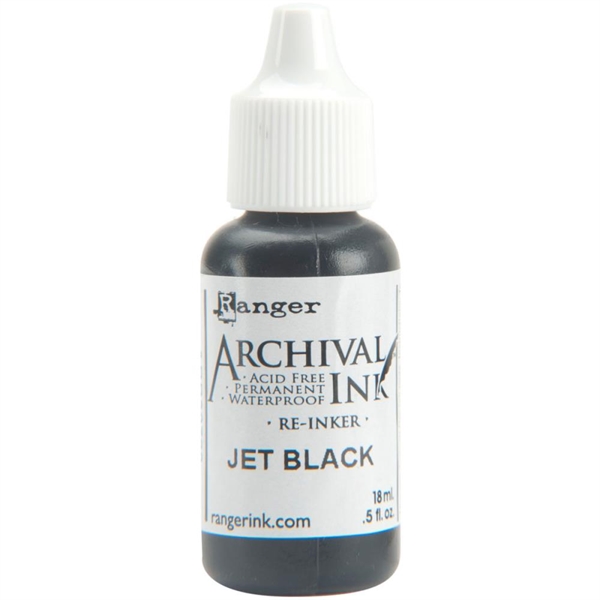 Archival Ink Refill - Jet Black