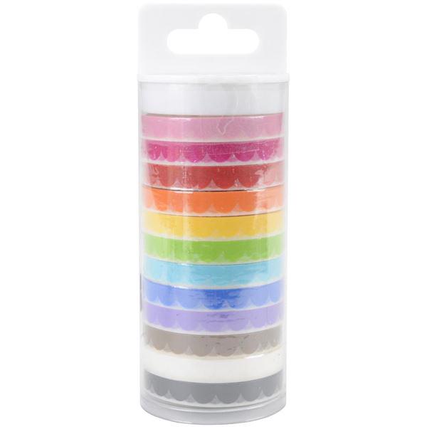 Doodlebug Washi Tape Assortment - Scallop