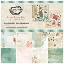 49 and Market Collection Pack 12x12" - Vintage Artistry Shore