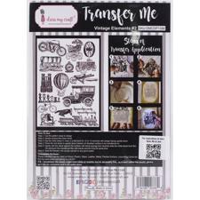 Dress My Craft Transfer Me - Vintage Elements #2