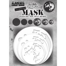 Tim Holtz Layered Stencil - Moon Mask Layering Set