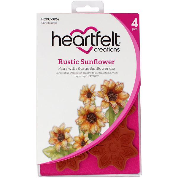 Heartfelt Creation Stamp - Rustic Sunflower
