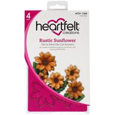 Heartfelt Creation Dies - Rustic Sunflower