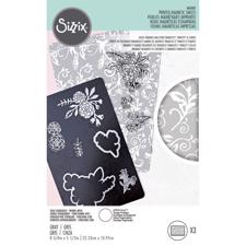 Sizzix Magnetic Sheet - Standard 5.5X8.75" (3-pack) PRINTED