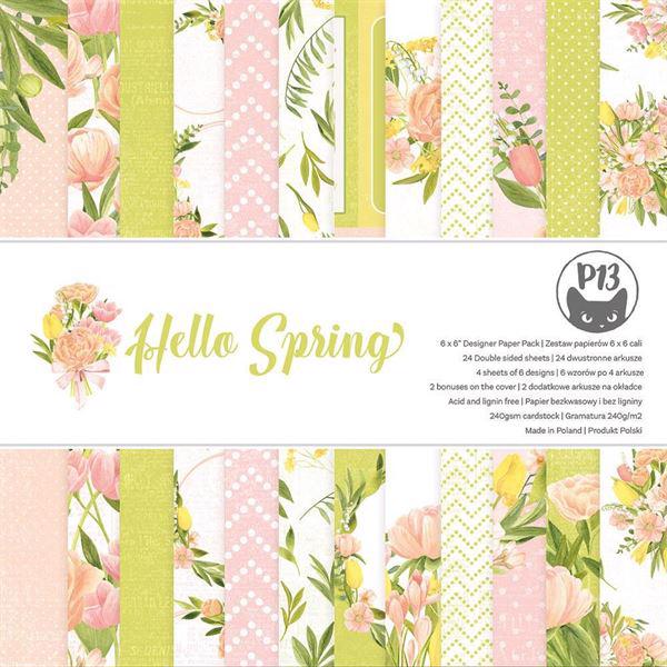 P13 (Piatek) Paper Pack 6x6" - Hello Spring