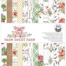 P13 (Piatek) Scrapbooking Paper Pack 12x12" - Farm Sweet Farm