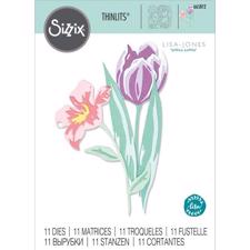 Sizzix Thinlits - Layered Spring Flowers