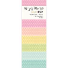 Simple Stories Color Vibe Washi Tape - Lights