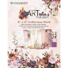 49 and Market Collection Pack 6x8" - ARToptions Plum Grove