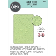 Sizzix 3D Embossing Folder - Summer Foliage
