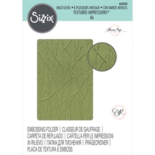 Sizzix Multi Level Embossing Folder - Forest Scene