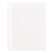 Spellbinders BetterPress Cotton Card Panels - 5x7" Porcelain (25 ark)