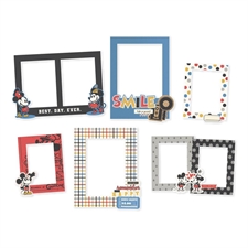 Simple Stories Chipboard Frames - Say Cheese Classic Mouse (19 pieces)