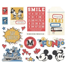 Simple Stories Die Cuts - Bits & Pieces BIG / Say Cheese Classic Mouse (19 pieces)