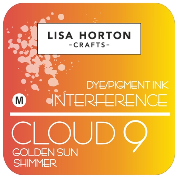 Lisa Horton Crafts Cloud 9 Interference Ink Pad - Golden Sun Shimmer