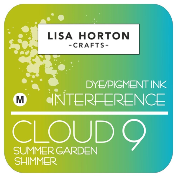 Lisa Horton Crafts Cloud 9 Interference Ink Pad - Summer Garden Shimmer