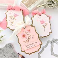 PinkFresh Studios Cling Stamp - Print Shop: Modern Botanicals