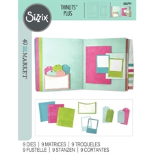 Sizzix Thinlits By 49 & Market - Journal Essential Pages (STOR die)