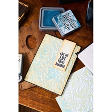 Sizzix Embossing Folder A6 - Tim Holtz / Vault - Flourish