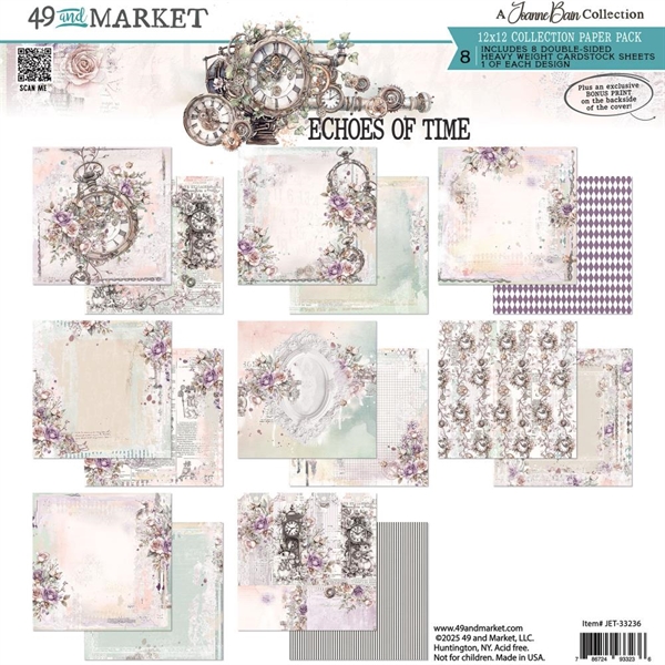 49 and Market Collection Pack 12x12" - Echoes Of Time