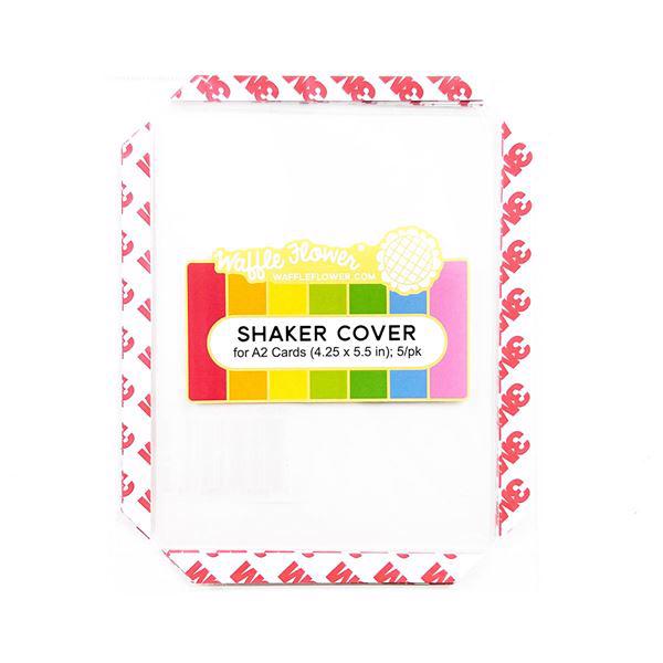 Waffle Flower Shaker Cover (acetat) - A2 Infinity (5 pk)