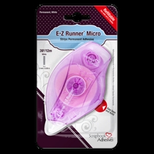 E-Z Runner® - Permanent MICRO (smal) Strips Dispenser (lyslilla)