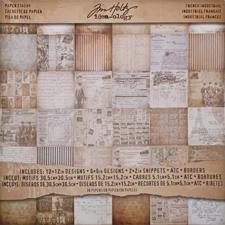 Tim Holtz Paper Pad - French Industrial