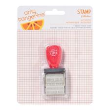 Amy Tangerine Roller Stamp - Yes Please / Phrases (rød)