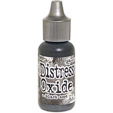Distress OXIDE Re-Inker - Black Soot (flaske)