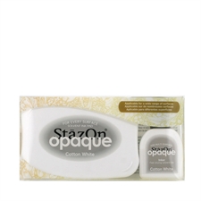 Staz-On Stempelsværte Opaque - Cotton White