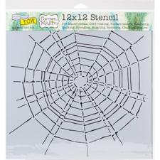 Crafter's Workshop Template 12x12" - Scary Web