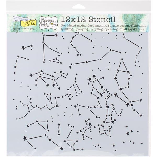Crafter\'s Workshop Template 12x12" - Constellations