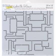 Crafter's Workshop Template 12x12" - Riveted