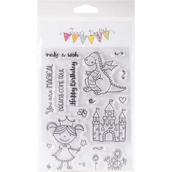 Jane\'s Doodles Clear Stamp Set - Magical
