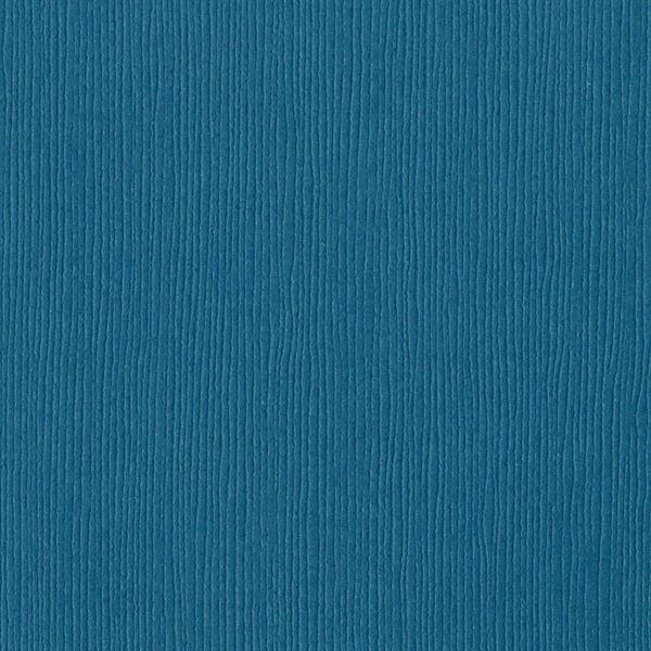 Bazzill Karton 12x12" - Blue Calypso