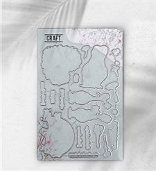 CraftAddictionUK Coordinating Die Set - Quackers (and)