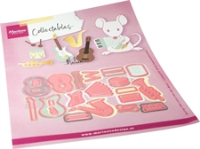 Marianne Design Collectables - Music instruments by Marleen