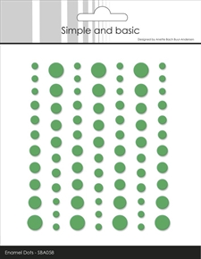 Simple and Basic Enamel Dots MATTE - Grass