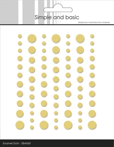 Simple and Basic Enamel Dots MATTE - Buttercup