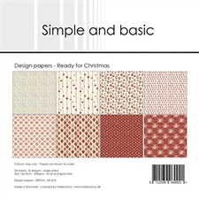 Simple and Basic Design Papers - Ready for Christmas (lille)